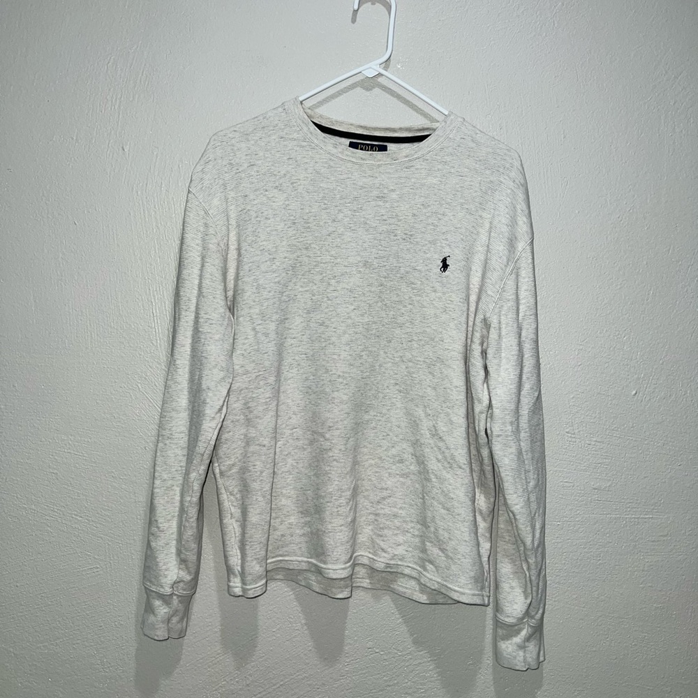 Polo Ralph Lauren Beige Long Sleeve Top